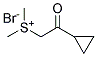 (2-CYCLOPROPYL-2-OXOETHYL)(DIMETHYL)SULFONIUM BROMIDE 结构式