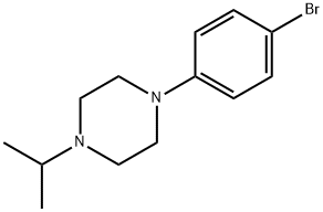 1-(4-溴苯基 )-4-异丙基哌嗪 结构式