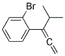 1-BROMO-2-(1-ISOPROPYL-PROPA-1,2-DIENYL)-BENZENE 结构式