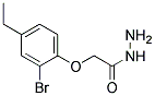 (2-BROMO-4-ETHYL-PHENOXY)-ACETIC ACID HYDRAZIDE 结构式