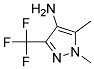 1,5-DIMETHYL-3-(TRIFLUOROMETHYL)-1H-PYRAZOL-4-AMINE 结构式