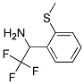 2,2,2-TRIFLUORO-1-(2-METHYLSULFANYL-PHENYL)-ETHYLAMINE 结构式