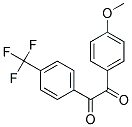 1-(4-METHOXY-PHENYL)-2-(4-TRIFLUOROMETHYL-PHENYL)-ETHANE-1,2-DIONE 结构式