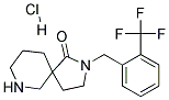 2-(2-(TRIFLUOROMETHYL)BENZYL)-2,7-DIAZASPIRO[4.5]DECAN-1-ONE HYDROCHLORIDE 结构式