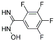 2,3,4,5-TETRAFLUORO-N-HYDROXY-BENZAMIDINE 结构式