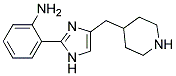 2-(4-PIPERIDIN-4-YLMETHYLIMIDAZOL-2-YL)PHENYLAMINE 结构式