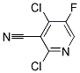 2,4-DICHLORO-3-CYANO-5-FLUORO PYRIDINE 结构式