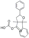 2,5-DIPHENYLTETRAHYDROFURAN-3,3-DICARBOXYLIC ACID DIMETHYL ESTER 结构式