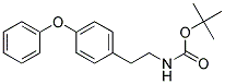 [2-(4-PHENOXY-PHENYL)-ETHYL]-CARBAMIC ACID TERT-BUTYL ESTER 结构式