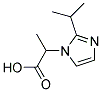 2-(2-ISOPROPYL-IMIDAZOL-1-YL)-PROPIONIC ACID 结构式