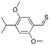 2,5-DIMETHOXY-4-I-PROPYLTHIOBENZALDEHYDE 结构式