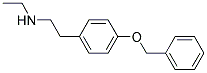 [2-(4-BENZYLOXY-PHENYL)-ETHYL]-ETHYL-AMINE 结构式