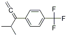 1-(1-ISOPROPYL-PROPA-1,2-DIENYL)-4-TRIFLUOROMETHYL-BENZENE 结构式