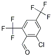 2,4-BIS(TRIFLUOROMETHYL)-6-CHLOROBENZALDEHYDE 结构式