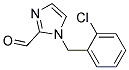 1-(2-CHLORO-BENZYL)-1H-IMIDAZOLE-2-CARBALDEHYDE 结构式