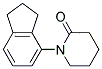 1-Indan-4-yl-piperidin-2-one 结构式