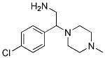 2-(4-CHLORO-PHENYL)-2-(4-METHYL-PIPERAZIN-1-YL)-ETHYLAMINE 结构式