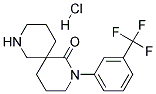 2-(3-(TRIFLUOROMETHYL)PHENYL)-2,8-DIAZASPIRO[5.5]UNDECAN-1-ONE HYDROCHLORIDE 结构式