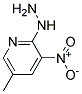 2-HYDRAZINYL-5-METHYL-3-NITROPYRIDINE 结构式