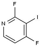 2,4-二氟-3-碘吡啶 结构式