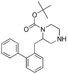 2-BIPHENYL-2-YLMETHYL-PIPERAZINE-1-CARBOXYLIC ACID TERT-BUTYL ESTER 结构式