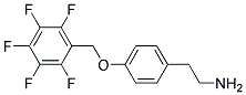 2-(4-PENTAFLUOROPHENYLMETHOXY-PHENYL)-ETHYLAMINE 结构式