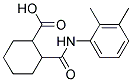 2-(2,3-DIMETHYL-PHENYLCARBAMOYL)-CYCLOHEXANECARBOXYLIC ACID 结构式