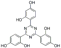 2,4,6-三(2,4-二羟基苯基)-1,3,5-三嗪 结构式