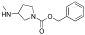 1-Cbz-3-methylamino-pyrrolidine  结构式