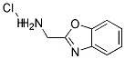 (1,3-BENZOXAZOL-2-YLMETHYL)AMINE HYDROCHLORIDE 结构式