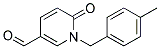 1-(4-Methylbenzyl)-6-oxo-1,6-dihydropyridine-3-carboxaldehyde 结构式