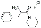 1-(2-Amino-3-phenyl-1-oxopropyl)piperidine hydrochloride 结构式