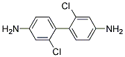 2,2'-二氯-4,4‘-联苯二胺 结构式