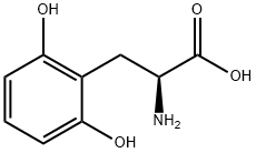 2,6-DIHYDROXY-L-PHENYLALANINE 结构式