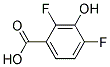 2,4-Difluoro-3-hydroxylbenzoic acid 结构式