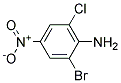 2-Bromo-4-Nitro-6-Chloroaniline 结构式