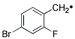 2-Fluoro-4-Bromobenzyl 结构式