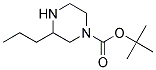 1-BOC-3-丙基哌嗪 结构式