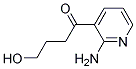 1-(2-AMINO-PYRIDIN-3-YL)-4-HYDROXY-BUTAN-1-ONE 结构式