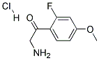 2-Amino-2'-fluoro-4'-methoxyacetophenone HCl 结构式