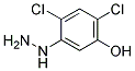 2,4-Dichloro-5-Hydroxyphenylhydrazine 结构式