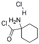 1-aminocyclohexane carboxylic acid chloride hydrochloride 结构式
