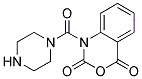 1-(Piperazin-1-Ylcarbonyl)-2H-3,1-Benzoxazine-2,4(1H)-Dione 结构式