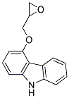 1-(9h-Carbazol-4-Yloxy) 2,3-Epoxy Propane 结构式