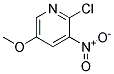 2-CHLORO-3-NITRO-5-METHOXYPYRIDINE 结构式