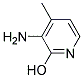 2-HYDROXY-3-AMINO-4-PICOLINE 结构式