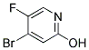 2-Hydroxy-4-bromo-5-fluoropyridine 结构式