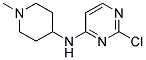 2-chloro-N-(1-methylpiperidin-4-yl)pyrimidin-4-amine 结构式