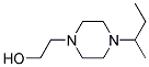 2-[4-(1-methylpropyl)piperazin-1-yl]ethanol 结构式