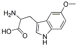 2-amino-3-(5-methoxy-1H-indol-3-yl)propanoic acid 结构式
